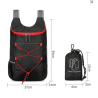 Morral plegable multifuncional para exteriores VANAHEIMR